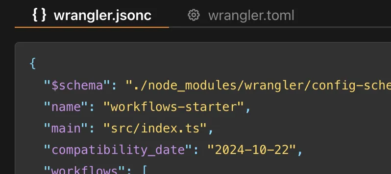 WranglerConfig example